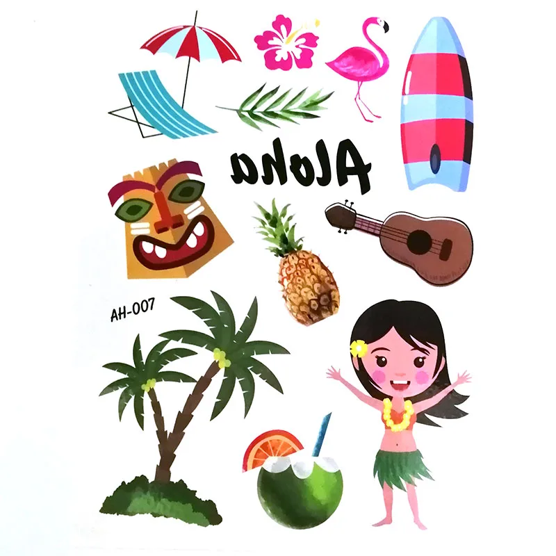 20 шт. Детские временные тату наклейки на руку|Канцелярские наклейки| |