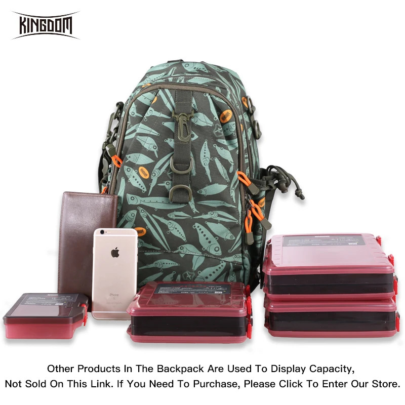 Kingdom ящик для рыболовных снастей и сумка занятий спортом на улице 39*24*16 5 см