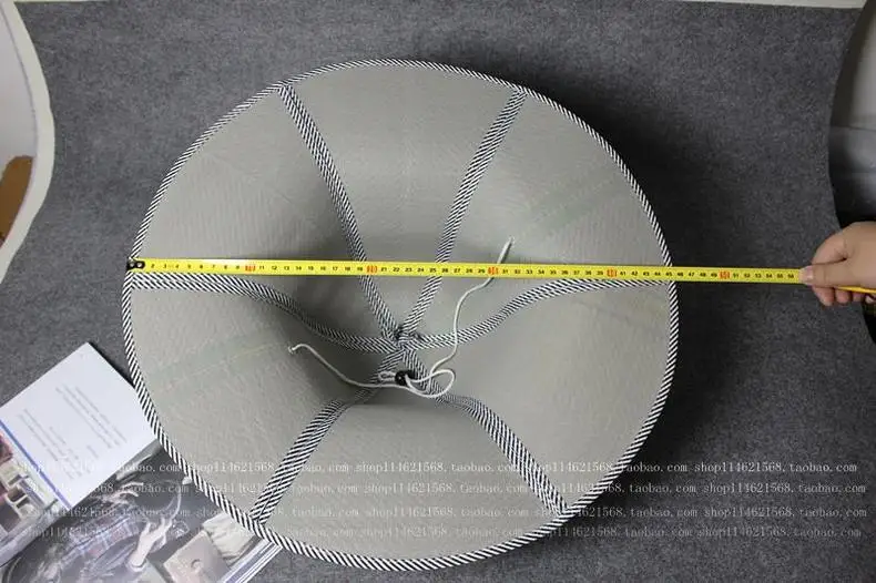 

2017 summer collapsible bamboo hat Wide brim sun hat manual farmer straw hat Men and women hat AB033