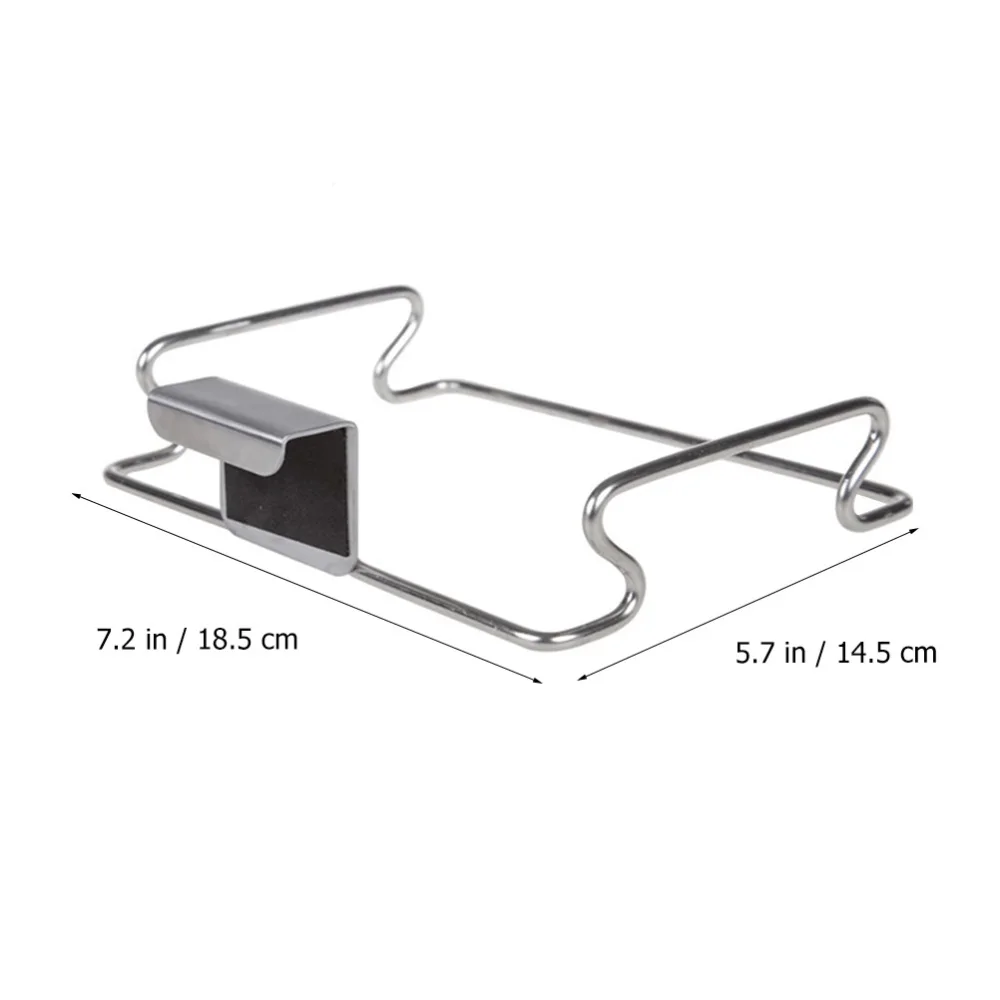 

2Pcs Hanging Storage Racks Practical Simple Garbage Bag Hangers Towel Shelf