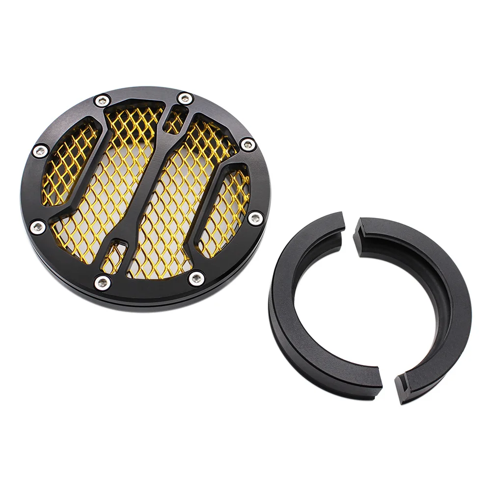 Крышка воздухозаборника мотоцикла воздухозаборный фильтр черное золото часть