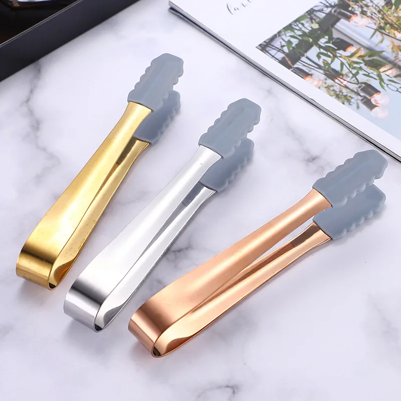 1 шт. щипцы для льда из нержавеющей стали кубические зажимы Дома кухни вечеринки