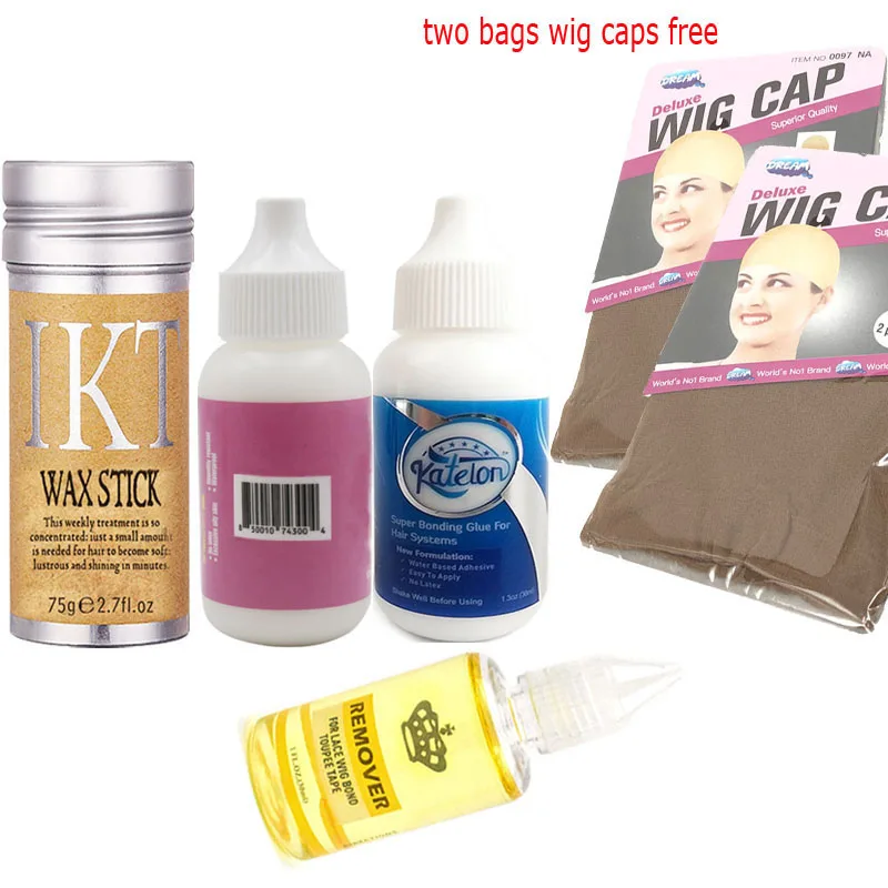 Кружева передние парики клей для склеивания 38 мл + жидкость снятия 30 Восковые