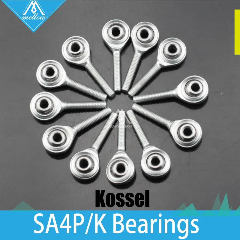 Два кольца в одном 12 шт./набор Kossel мини Rostock робот Дельта 3D принтеры концы стержней