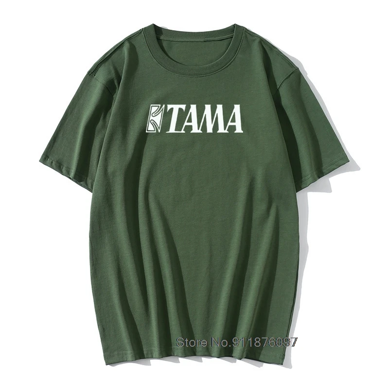 

Men Printed Tama T Shirt New Cool Printed Drums Messi T-shirts Men O-neck Short Sleeve Cotton Music T-shirts Custom Tshirt