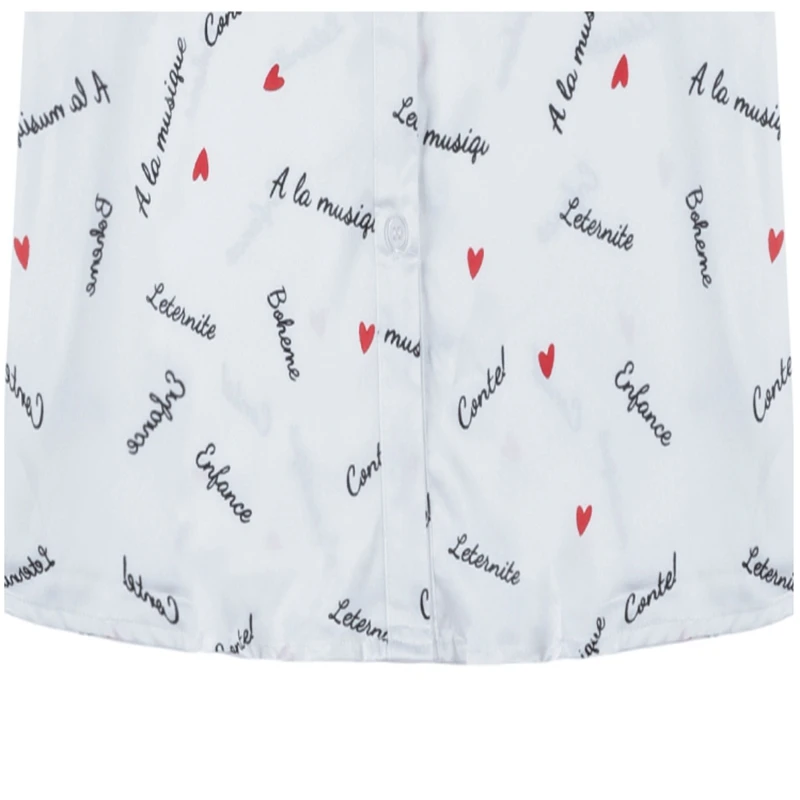 

Loose Women'S Shirt Long Sleeve Letter Printed Elegant Top 2021 Spring Autumn New Fashion Chic Ladies Blouses Bluzki Damskie