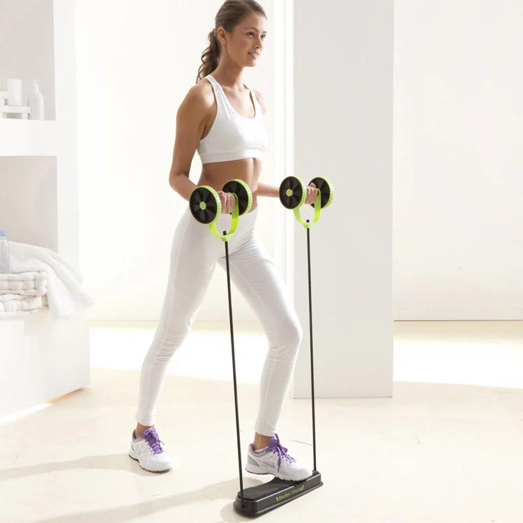 

Roller Wheel Roller Trainer Fitness Equipment Gym Home Workout Abdominal Muscles Training Home Gym Fitness Equipment Unisex