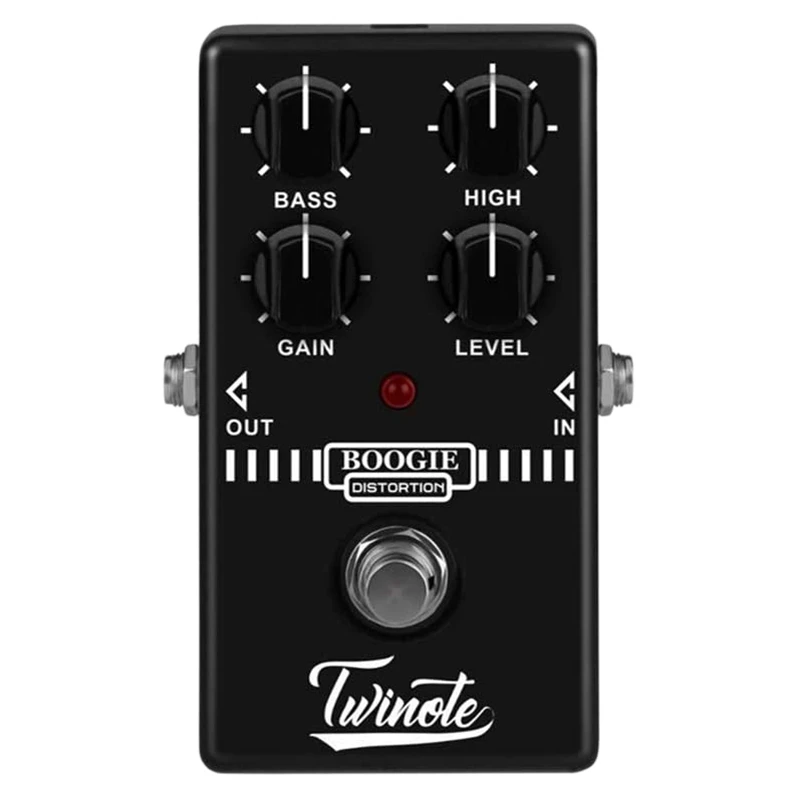 

Twinote Boogie Dist Synthesizer Mini Guitar Pedal Old School Distortion Tone Guitar Accessories