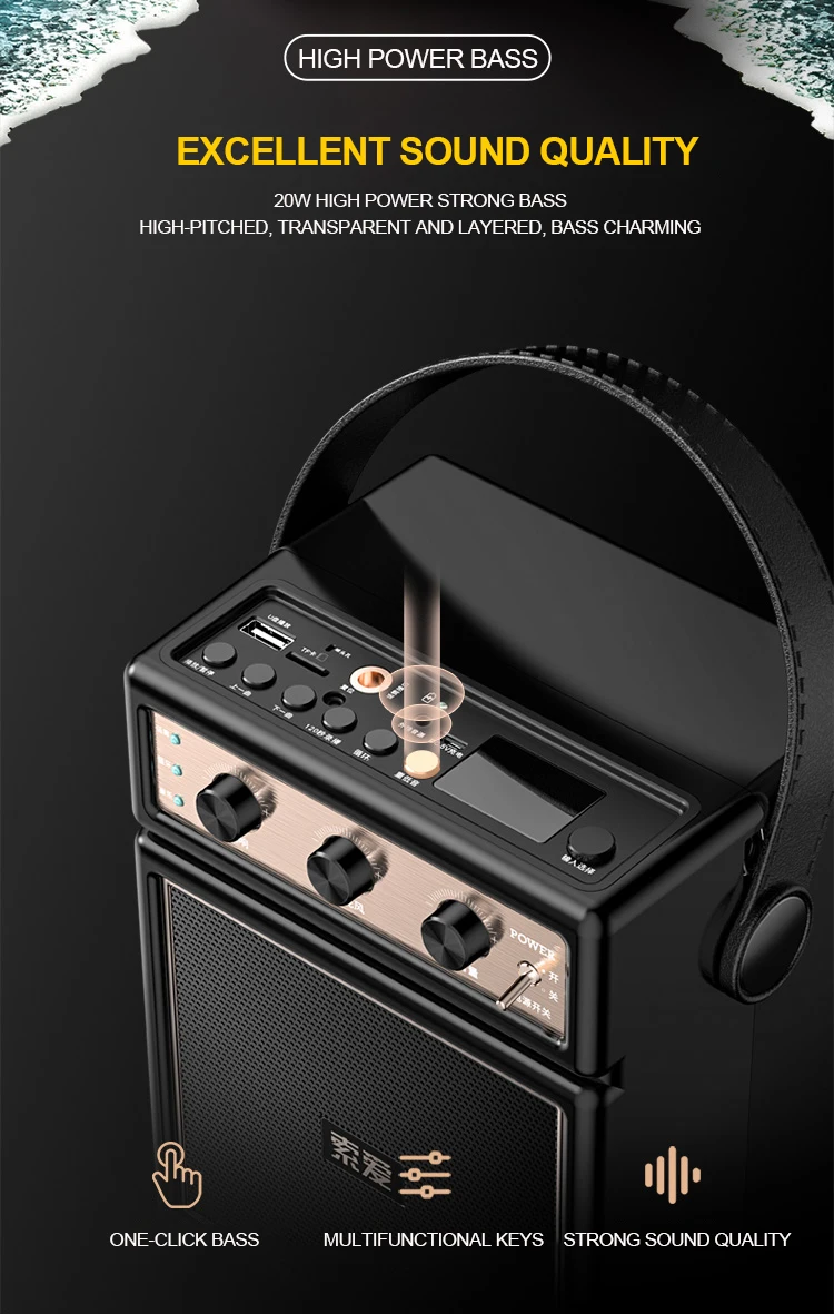 SOAIY S938 портативный динамик Bluetooth беспроводной с микрофоном стерео наружное радио FM Поддержка TF карты мини сабвуфер