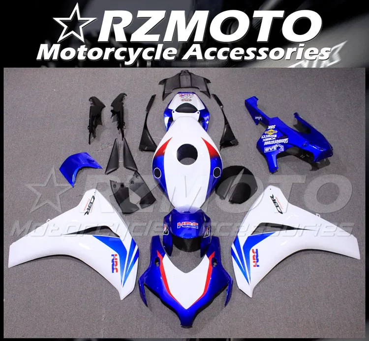 

Injection Mold New ABS Whole Fairings Kit Fit for HONDA CBR1000RR 2008 2009 2010 2011 08 09 10 11 CBR1000 Bodywork Blue white