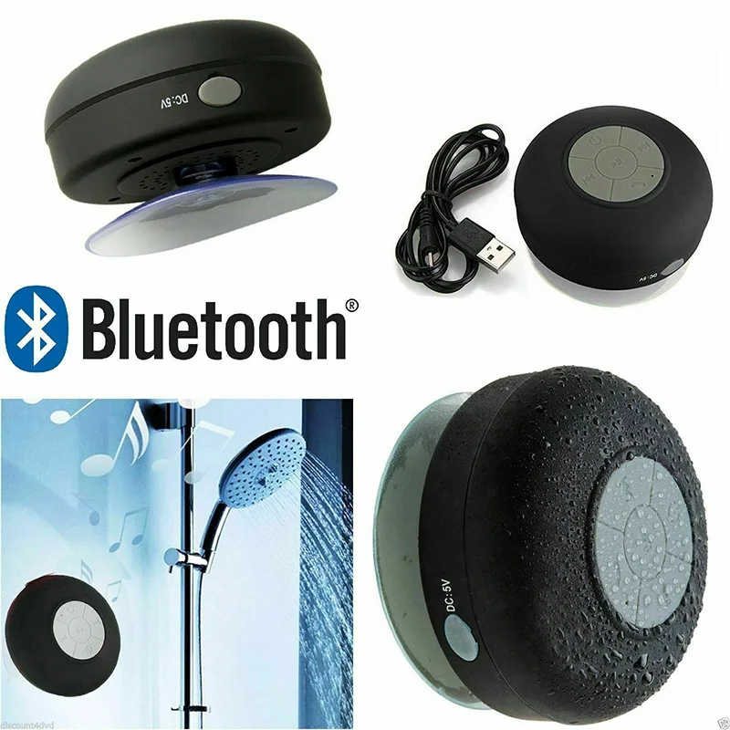 Миниатюрный динамик для душа водонепроницаемая Bluetooth-колонка универсальная