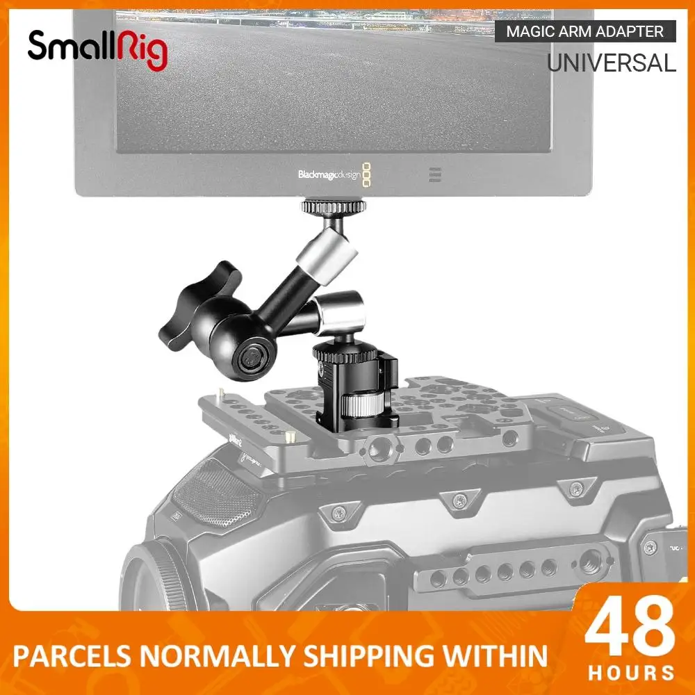 Маленький шарнирный удлинитель SmallRig с винтом 1/4 дюйма и 1 невращающимся адаптером