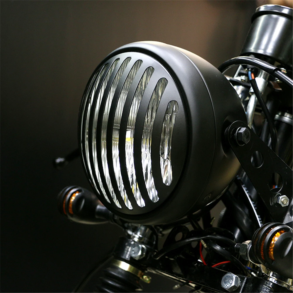 Универсальный 7 дюймов головной светильник в сборе для Honda CG125 GN125 Motorcyclea фары