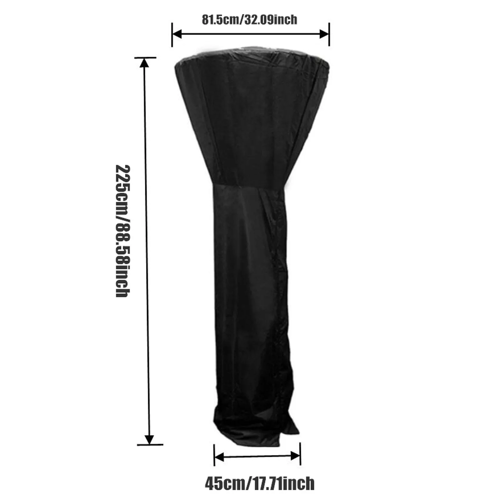 

Heavy Duty Waterproof Gas Pyramid Patio Heater Cover Garden Furniture Protector Waterproof Cover Garden Furniture Outdoor