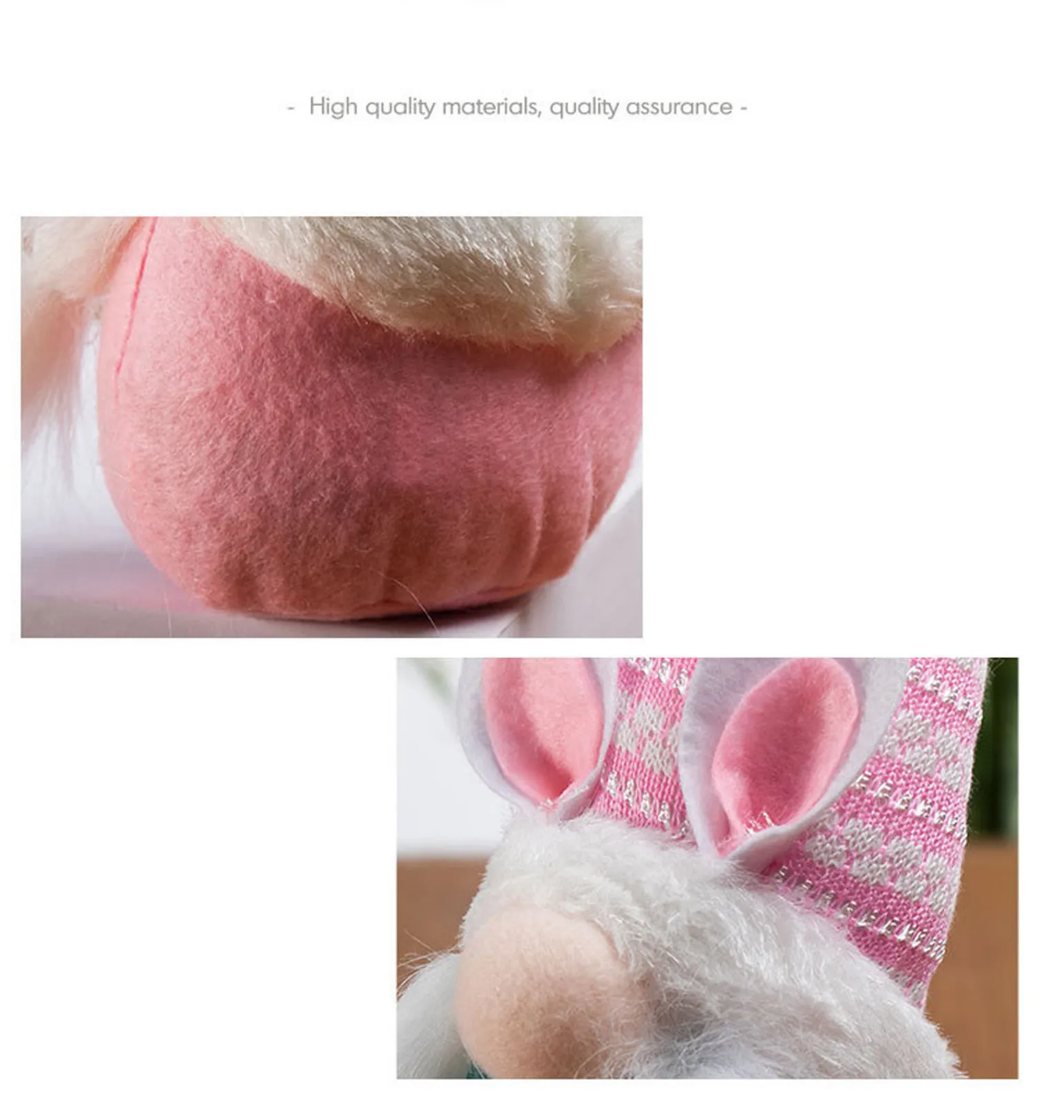 

Easter Day Gnome Decoration Faceless Dolls Bedroom Living Room Desktop Bunny Standing Post Figurines Ornaments Valentine's Day