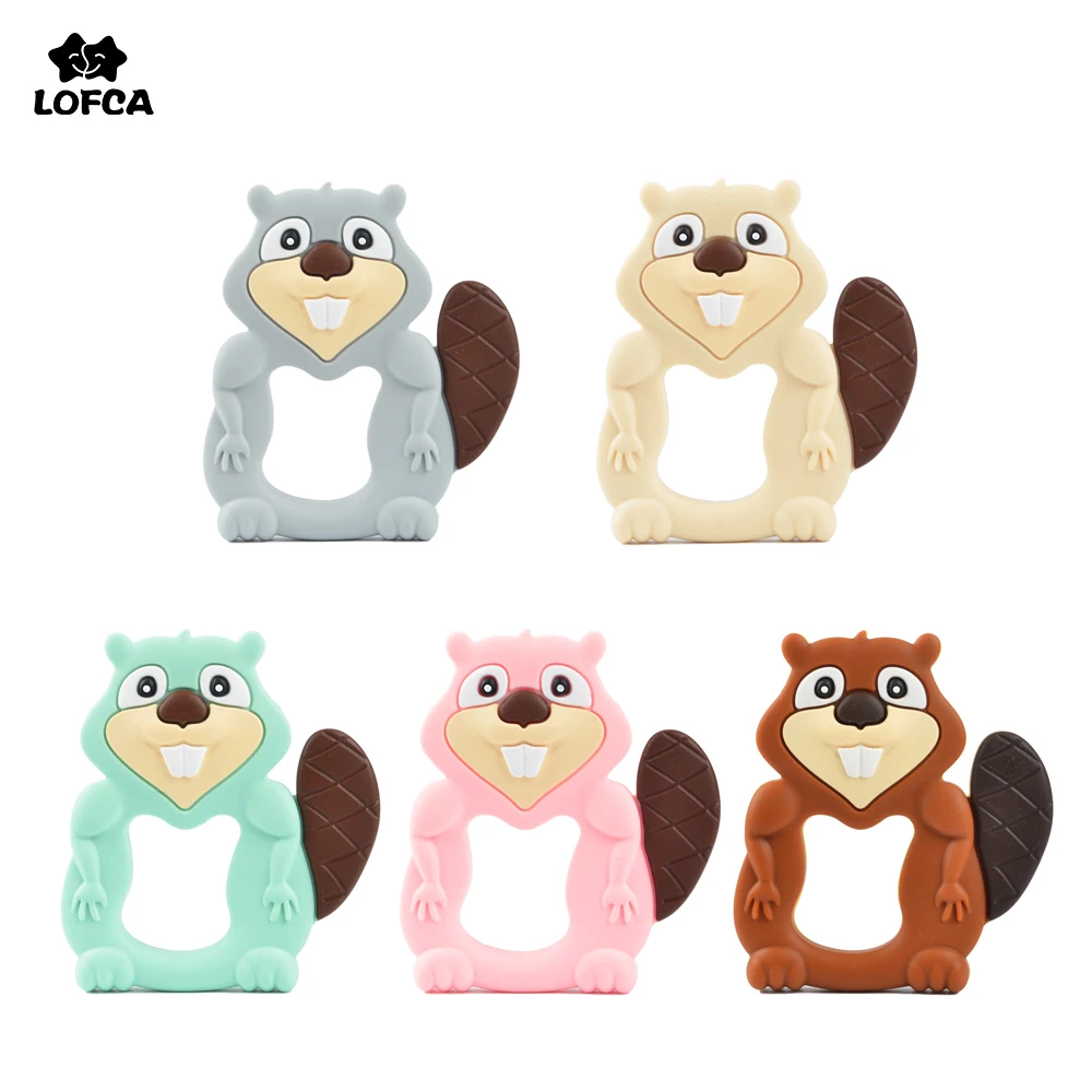 1 шт. Силиконовые Прорезыватели для зубов в виде животных|Детские прорезыватели| |