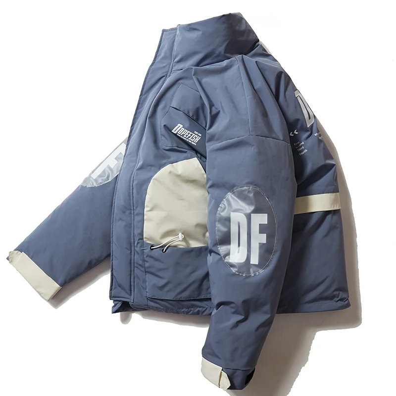 Мужская зимняя куртка Зимний пуховик для мужчин с несколькими карманами парка