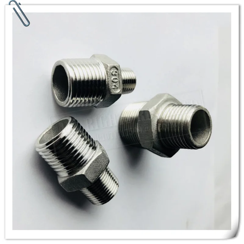 Фитинги из нержавеющей стали с шестигранной головкой 3/8 &quotNPT папа резьбовой