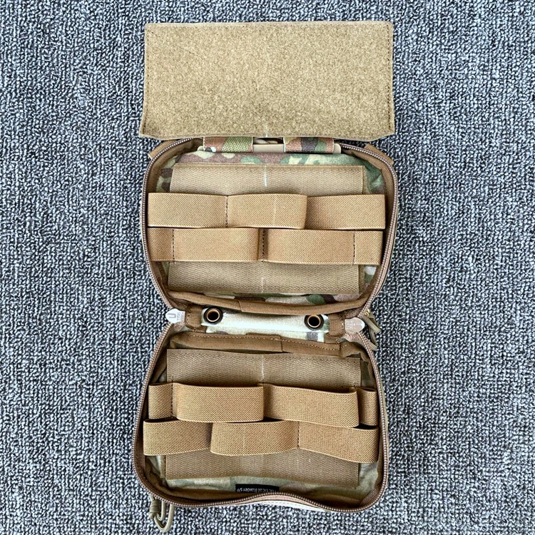 Outdoor Aaid Pouch V2 Hanging Bag Sundry Bag Vest Accessories Medical Bag MC Camouflage Fabric