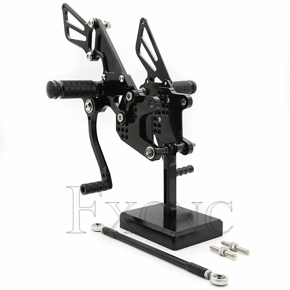 

For Kawasaki ZX10R ZX-10R ZX 10R 2006 2007 2008 2009 2010 Motorcycle Adjustable Rearset Rear Set Footrest Footpeg Foot Pegs