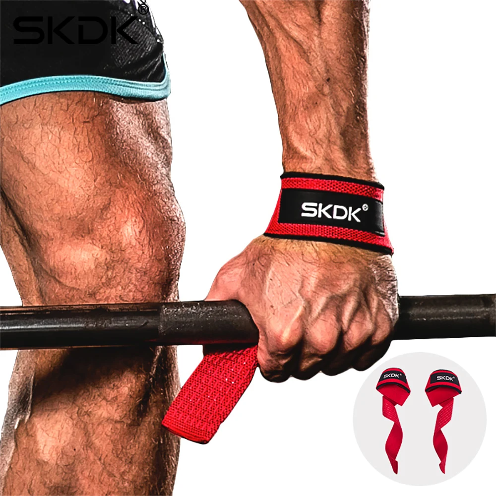 SKDK, 1 пара, пояс для тяжелой атлетики, противоскользящий, для спорта, фитнеса, запястья, ремни, для спортзала, поддержка, подтягивание, захват, пояс для фитнеса, бодибилдинга