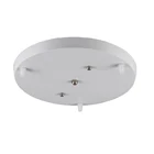 Длинные или круглые потолочные светильники большого размера, осветительная пластина, аксессуары для освещения, черная или белая круглая прямоугольная потолочная основа