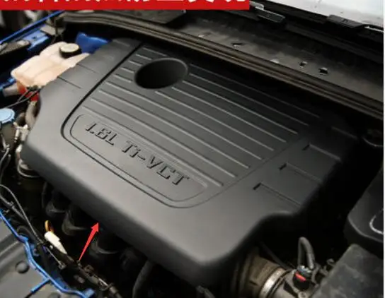 Для Ford Focus 1.6L 2012 2013 2014 2015 2016 2017 крышка двигателя автомобиля верхняя аксессуары 2018