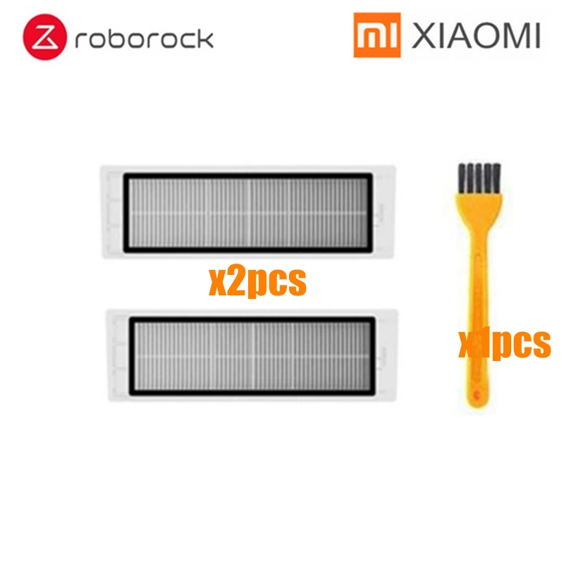 XM-Roborockfilter2 Аксессуары для пылесосов Xiaomi Roborock S50, HEPA фильтр для швабры, основная щетка, боковая щетка, резервуар для воды, фильтр - Цвет: XM-Roborockfilter2