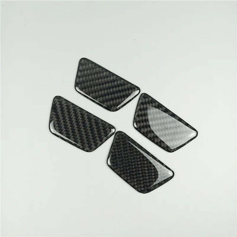 Carbon Fiber Inner Door Bowl Sequins Decals Decoration Cover Trim 4Pcs For Audi Q5 2010-2016 Car Interior Accessories | Автомобили и