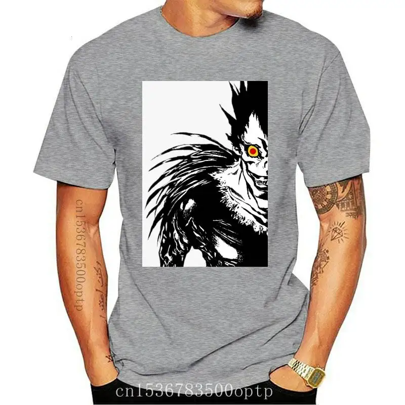 

Death Note Ryuk Shinigami T Shirt Men Kawaii Tops Cartoon T-shirt Karate Graphic Tees Fashion Shirt Unisex Harajuku Shirt Male