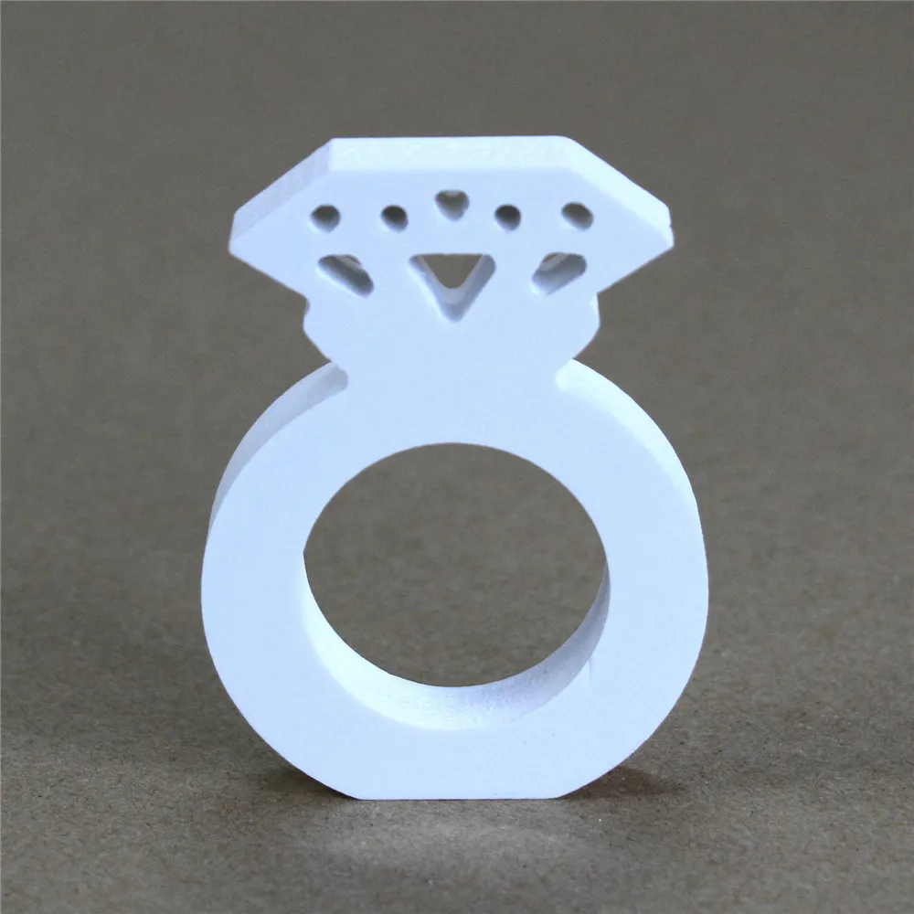 Белые буквы резьба по дереву украшение для дома свадебные украшения бар