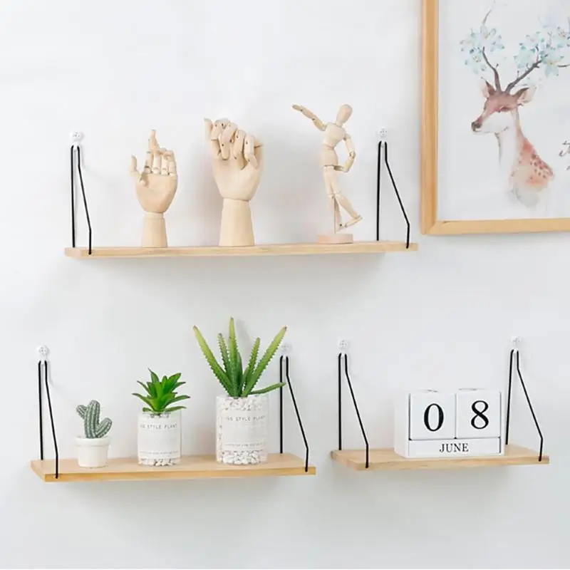 1 шт. металлическая настенная полка в скандинавском стиле декоративная для