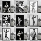Арнольд Шварценеггер, бодибилдинг фитнес-постер масляной живописи для тренировок в тренажерном зале настенные картины для домашнего декора