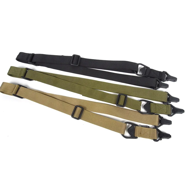 Тактический двухточечный ремень для пистолета регулируемый нейлоновый