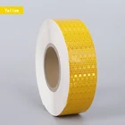 5 см x 50 м светоотражающие автомобильные наклейки клейкая лента для безопасности велосипеда белые красные желтые синие велосипедные наклейки автомобильные аксессуары