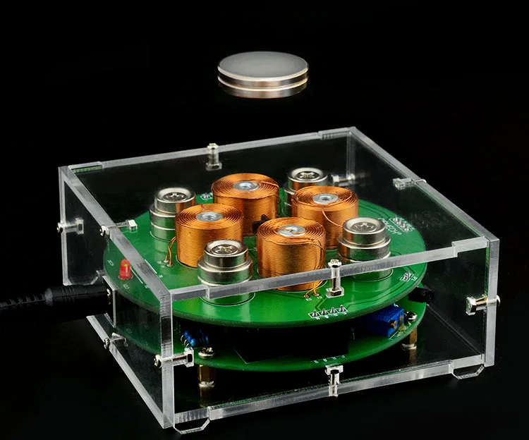 CIRMECH Умный Магнитный левитационный нажимной Тип магнитная левитация DIY Kit DC12V 2A стиль подвеска Магнитная