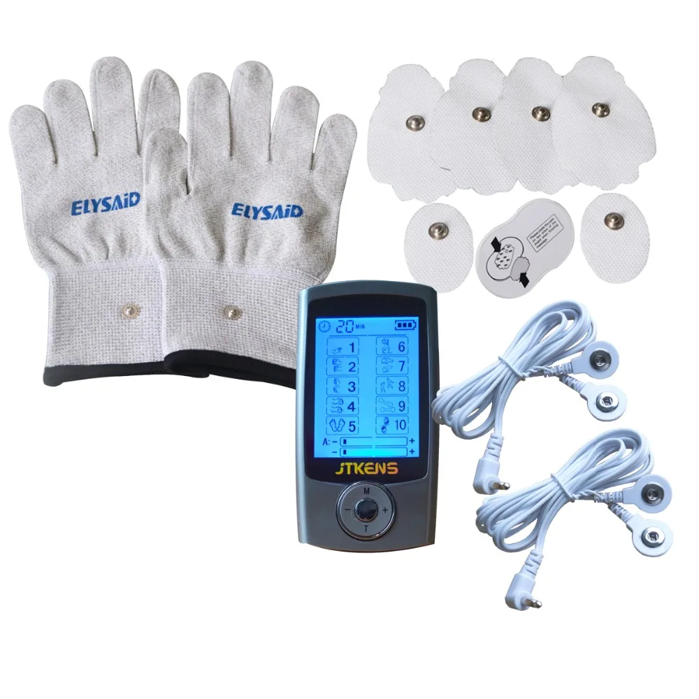 10 режимов десятки здравоохранения массажер для мышечного стимулятора