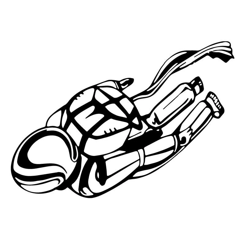 

Car Sticker Skydiving Sticker Parachute Decoration Car Sticker Car Trunk PVC Decal Waterproof Sunscreen Black/white,18cm*13cm
