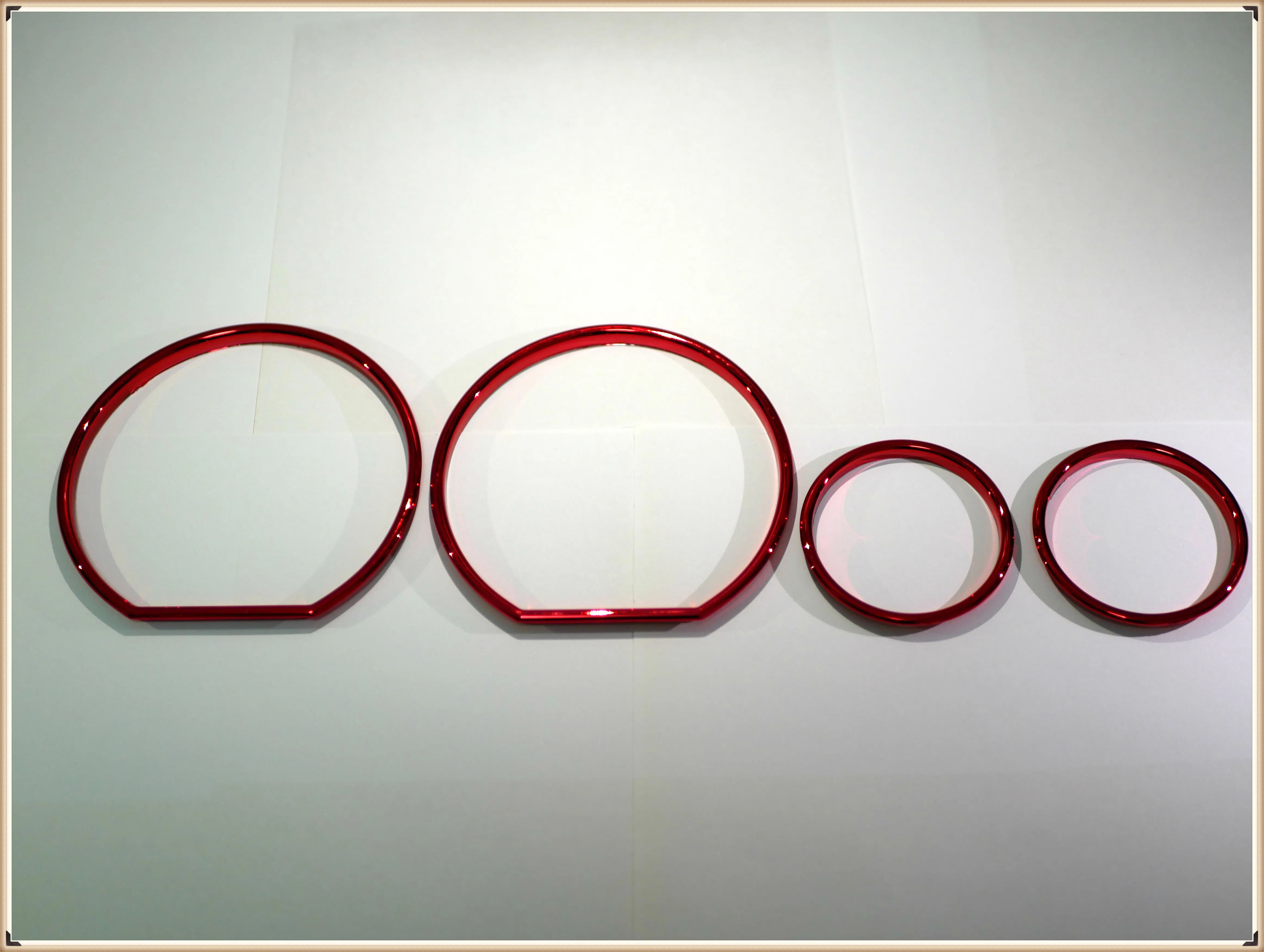 Красные кольца со спидометром хромированные для BMW E36 3 серии Z3|Хромирование| |