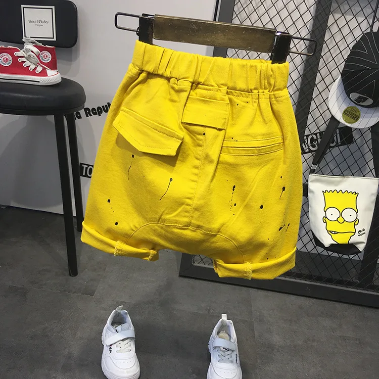 В 2020 году летний повседневный костюм с капюшоном для мальчика из 2 предметов