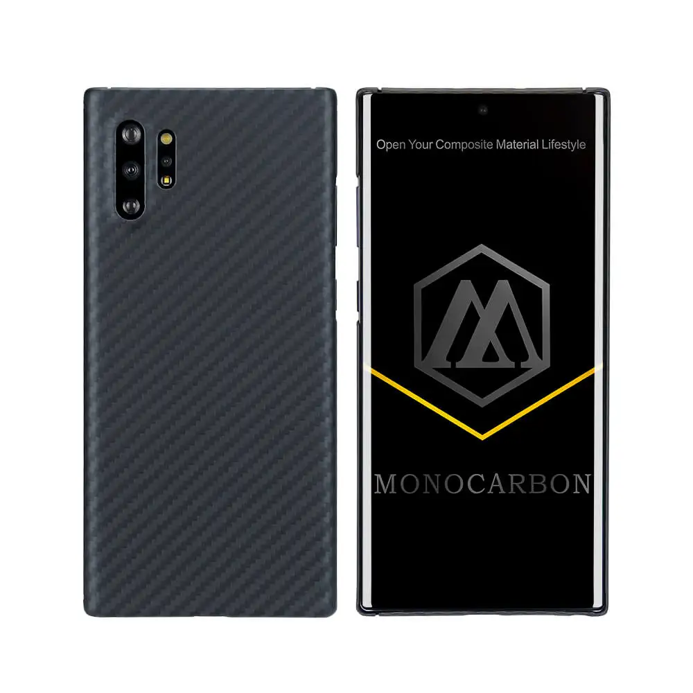 Sam Note 10 Plus 5G MONOCARBON чехол из арамидного волокна для samsung Note 10 10 Plus, чехол для Galaxy Note 10 5G с рисунком из углеродного волокна - Цвет: Sam Note 10 Plus 5G