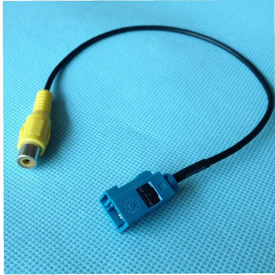 Fakra к RCA кабель заднего вида камера видео подключение парковка адаптер для