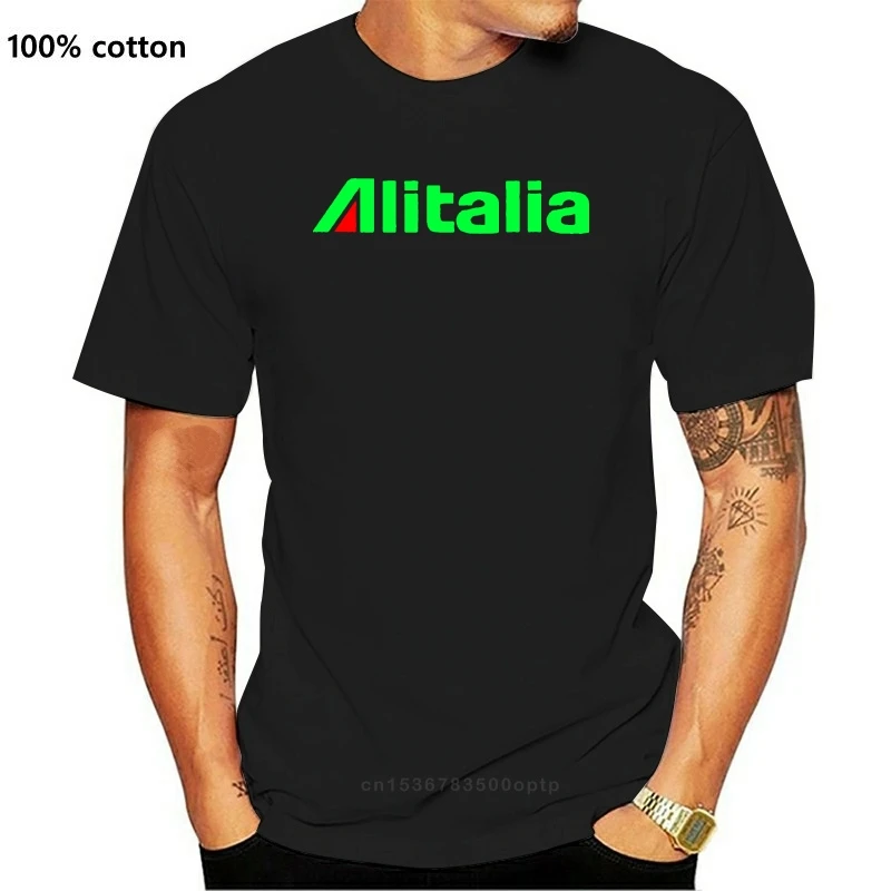 

Мужская футболка унисекс New Alitalia Airline