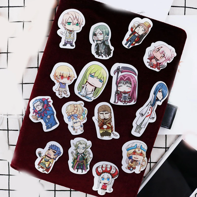 43 шт./компл. чехлы для багажа в стиле аниме Fate /Grand с принтом Сабера из мультфильма