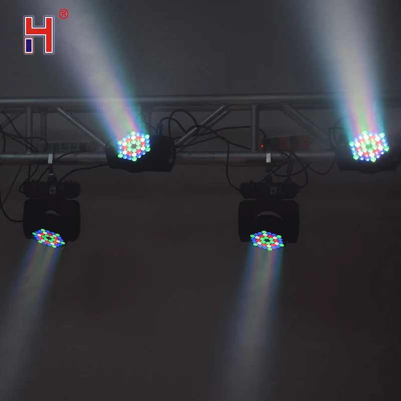 Led переносное потолочное освещение Светильник s Rgbw Луч направленного типа с Dmx 9/16Ch