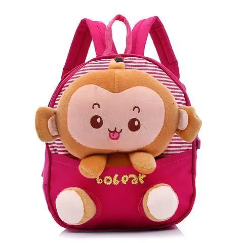 

Cartoon Monkey Backpack For Boy Kindergarden Pupil Backpack Children Kawaii Backpack For Baby Animal School Kid Bags