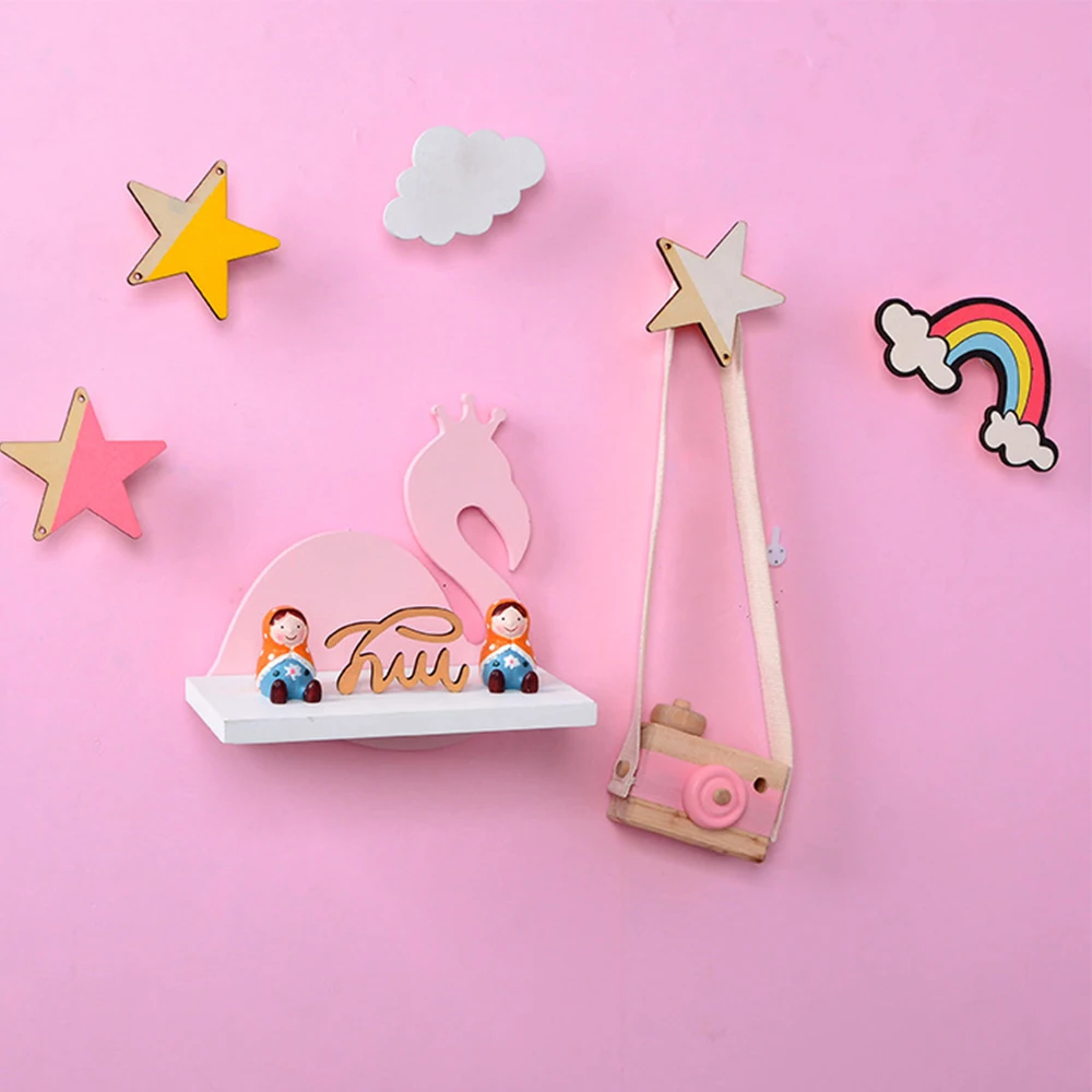 Новинка декоративная настенная полка в скандинавском стиле для детской комнаты