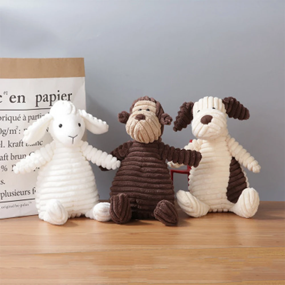 Забавная игрушка для собак большой кролик Honking белка интерактивные игрушки в