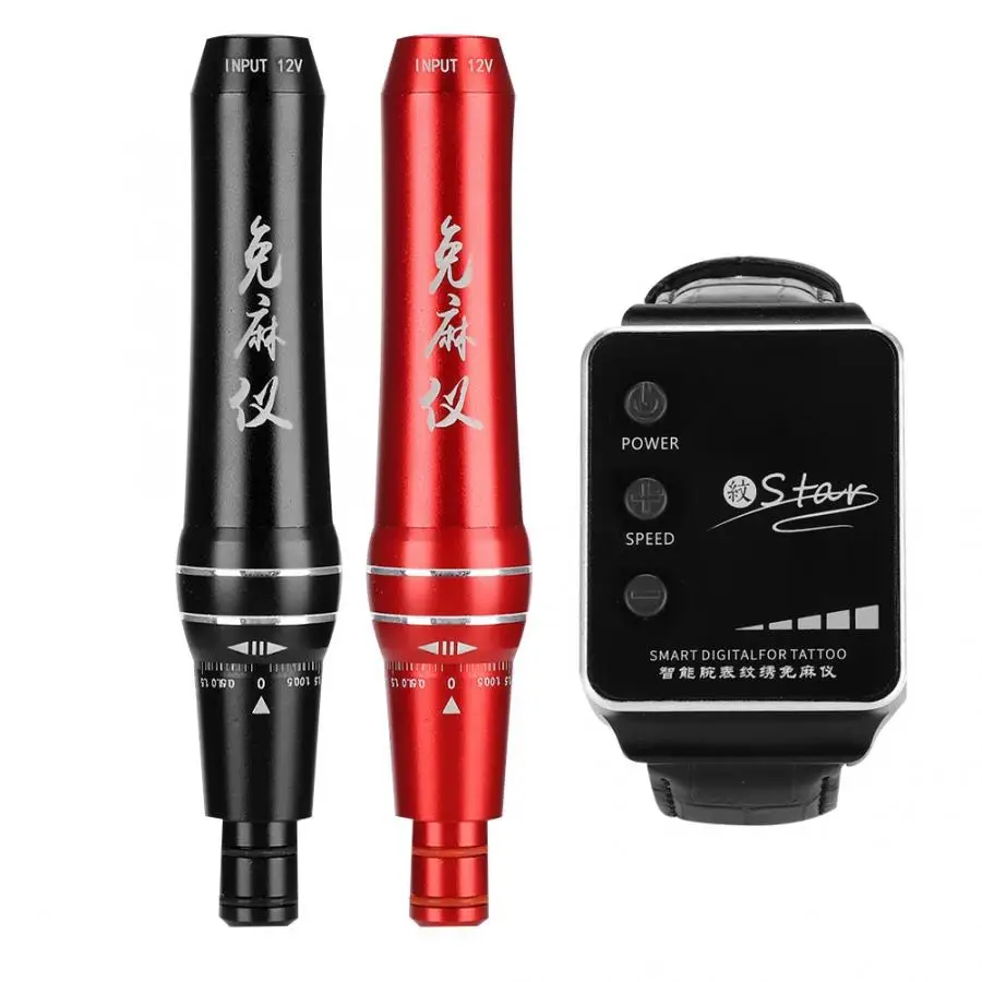 Машина для тату роторные часы Тип контроллер микроблейдинг полу-Перманентная