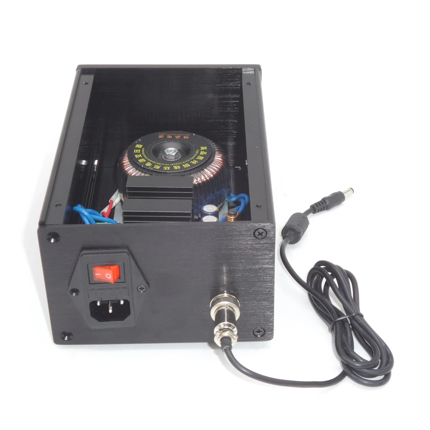 60 Вт 5A DC 12V 19V 24V MJL15025+ CLC 2-ступенчатый фильтр ультра-тихий регулируется Линейный источник питания для компакт-дисков ЦАП ламповый усилитель для ноутбука